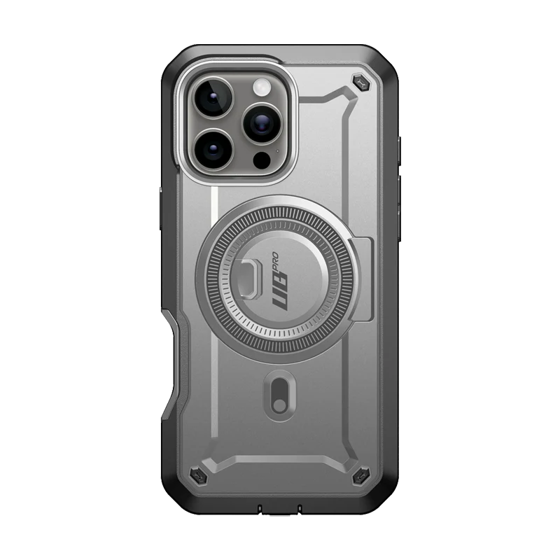 iPhone 16 Pro 6.3 inch Unicorn Beetle PRO MAG Rugged MagSafe Case-Titan Gray