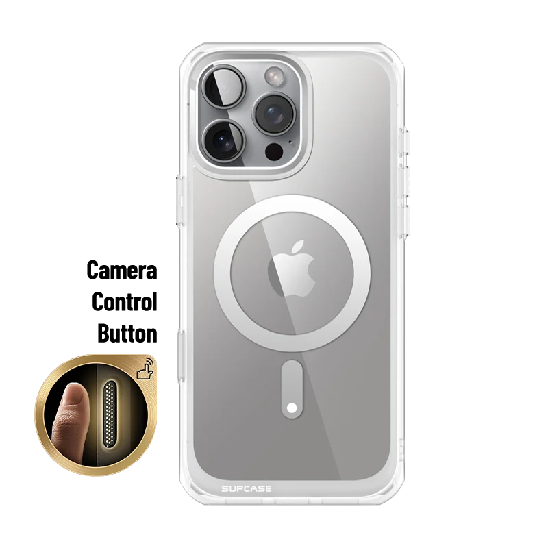 iPhone 16 Pro Max 6.9 inch Unicorn Beetle MAG Slim Clear MagSafe Camera Control Button Case-Clear
