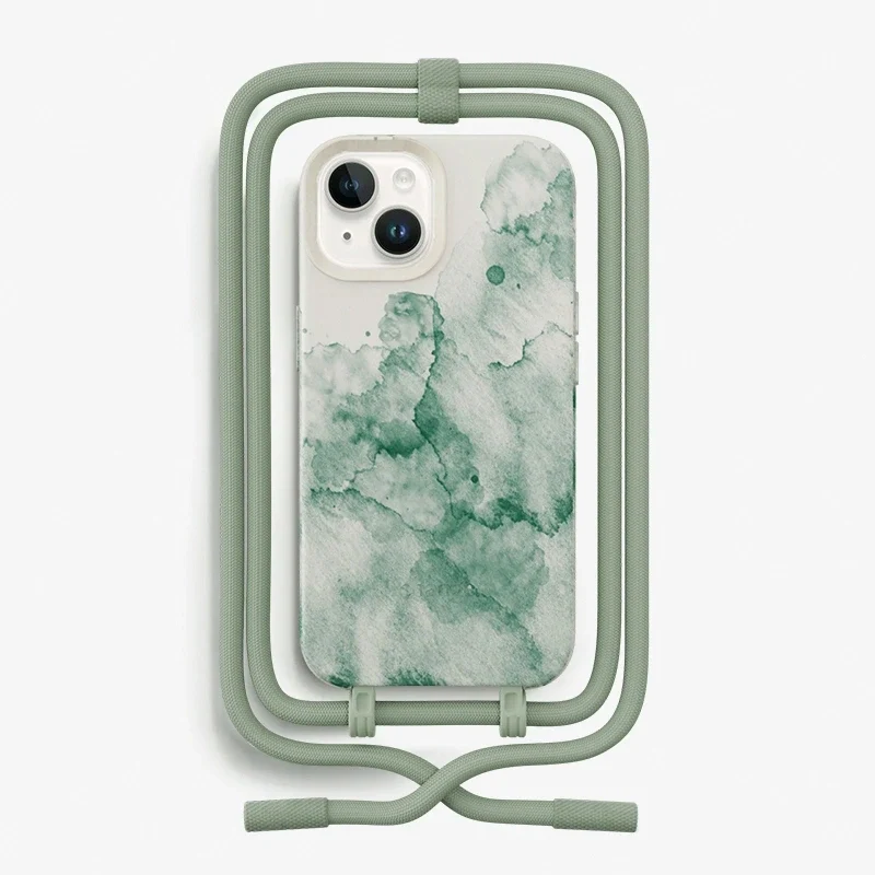 iPhone 15 Chaîne pour téléphone portable Amovible