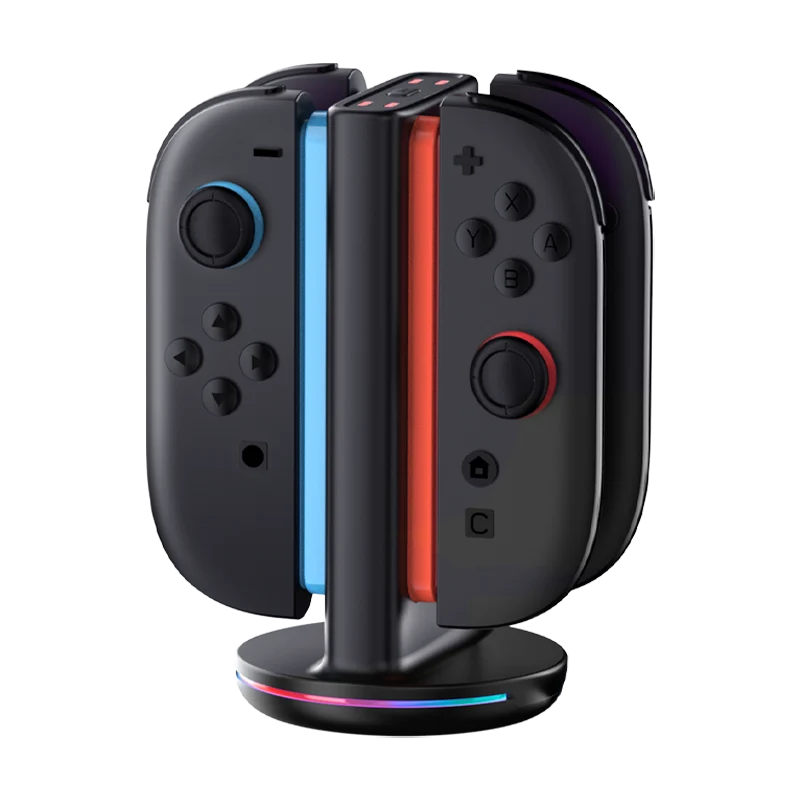 Charging Dock for Nintendo Switch 2 Joy-Con Controllers-Black