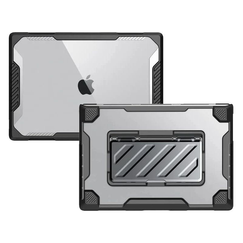 MacBook Pro 16 inch (2026-2021) Unicorn Beetle PRO Case Cover with Kickstand (Open-Box)-Black