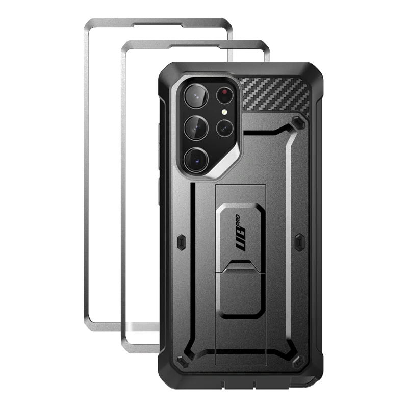 Galaxy S23 Ultra Unicorn Beetle PRO Screen Protector Case(Open-Box)-Black