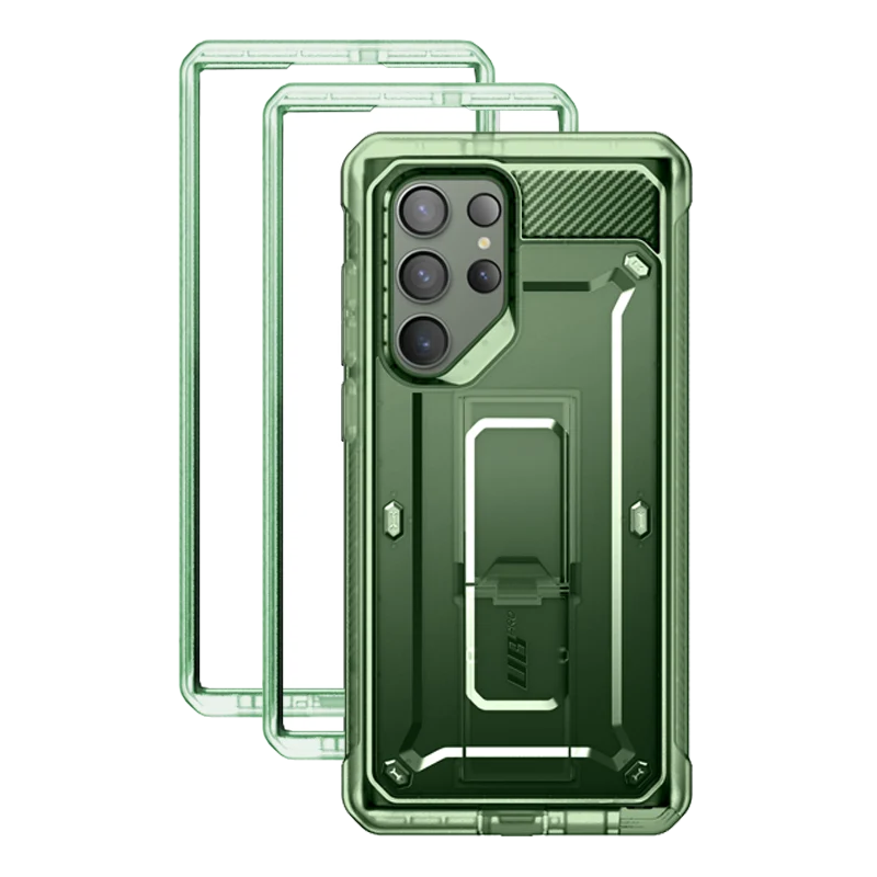 Galaxy S23 Ultra Unicorn Beetle PRO Screen Protector Case(open box)-Green Fog