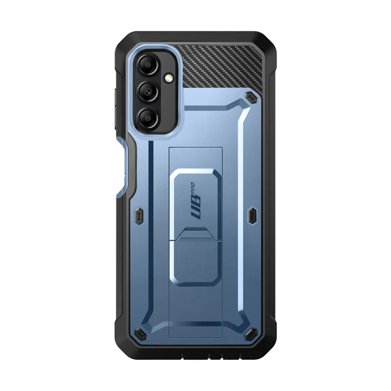 Galaxy A14 Unicorn Beetle Pro Rugged Holster Case-Metallic Blue