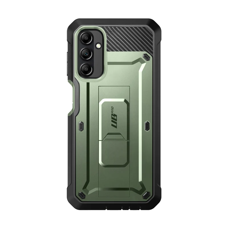 Galaxy A14 Unicorn Beetle Pro Rugged Holster Case-Dark Green