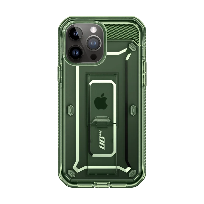 iPhone 14 Pro Max 6.7 inch Unicorn Beetle PRO Rugged Case-Green Fog
