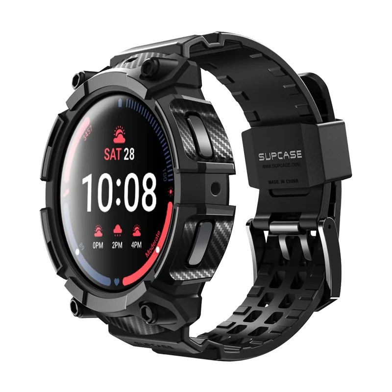 Galaxy Watch5 Pro 45mm Unicorn Beetle PRO Wristband Case-Black