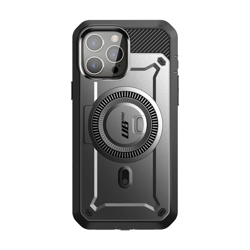 iPhone 14 Pro Max 6.7 inch Unicorn Beetle PRO MAG Rugged MagSafe Case-Gun Metal