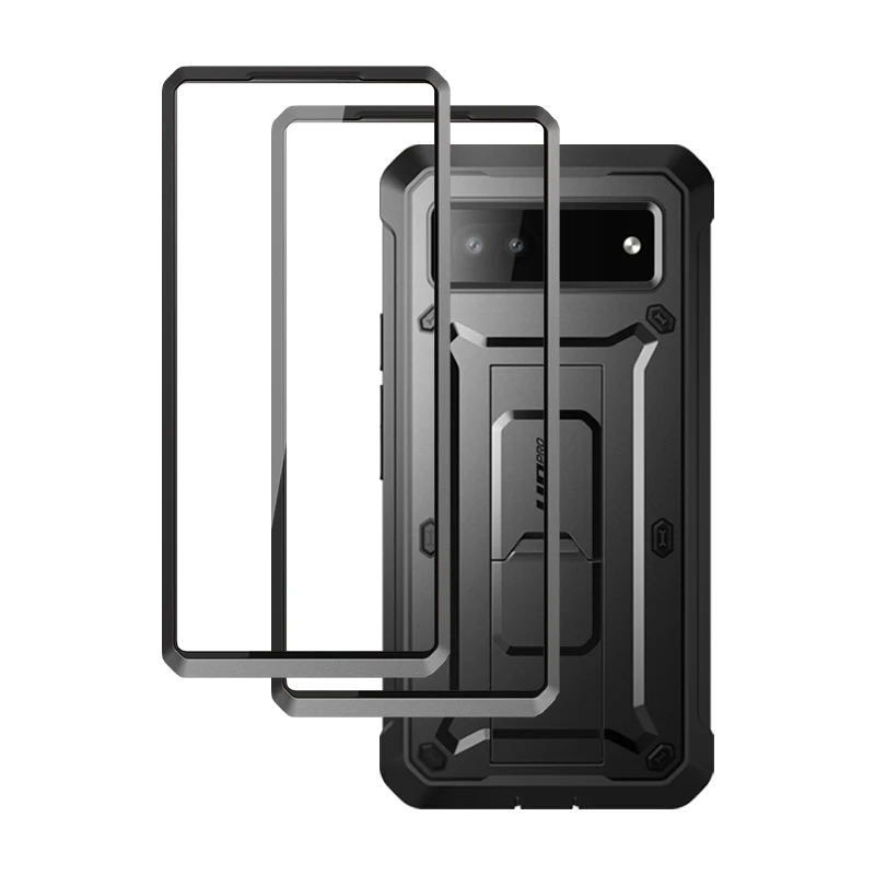 Google Pixel 6a Unicorn Beetle PRO Rugged Holster Case-Black
