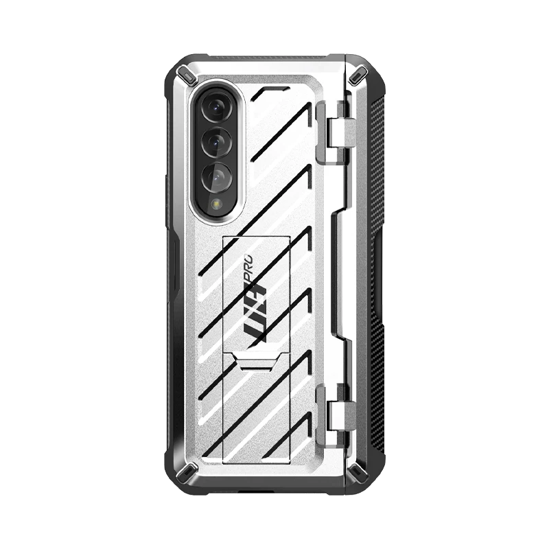 Galaxy Z Fold3 Unicorn Beetle PRO Rugged Case with S-Pen Holder-Silver