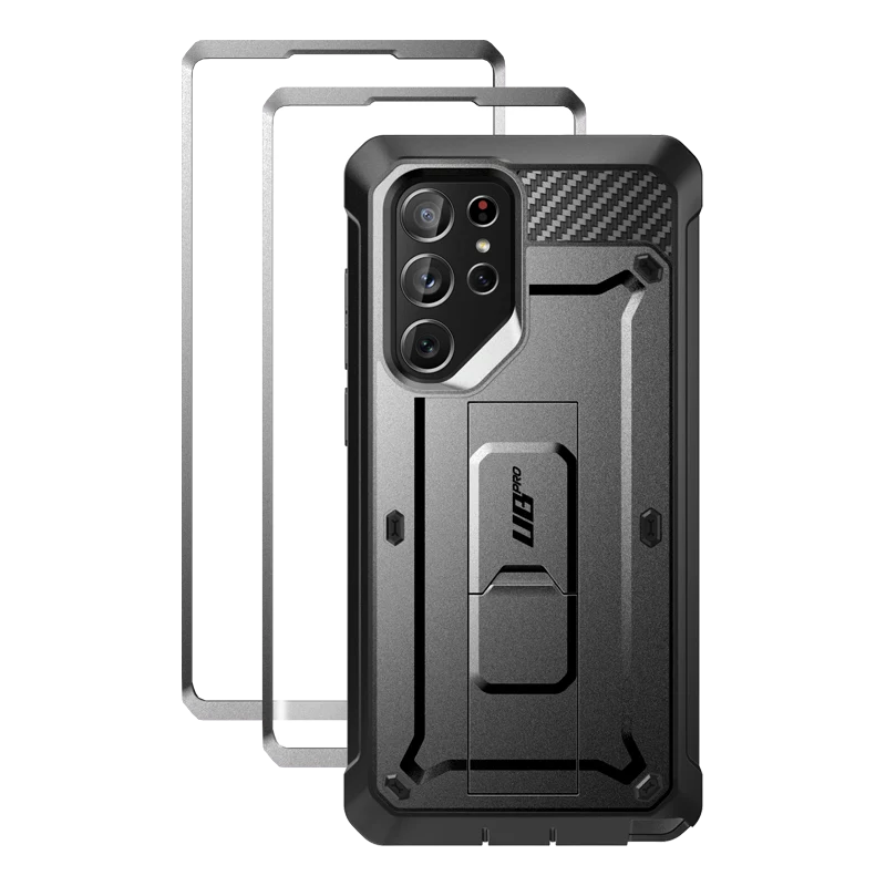 Galaxy S22 Ultra Unicorn Beetle PRO Screen Protector Case(Open-Box)-Black