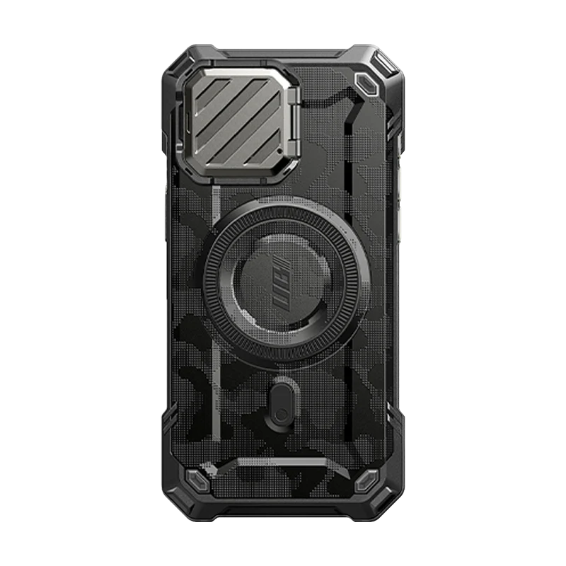 iPhone 15 Pro Max 6.7 inch Unicorn Beetle MAG XT MagSafe Case- Black Camo