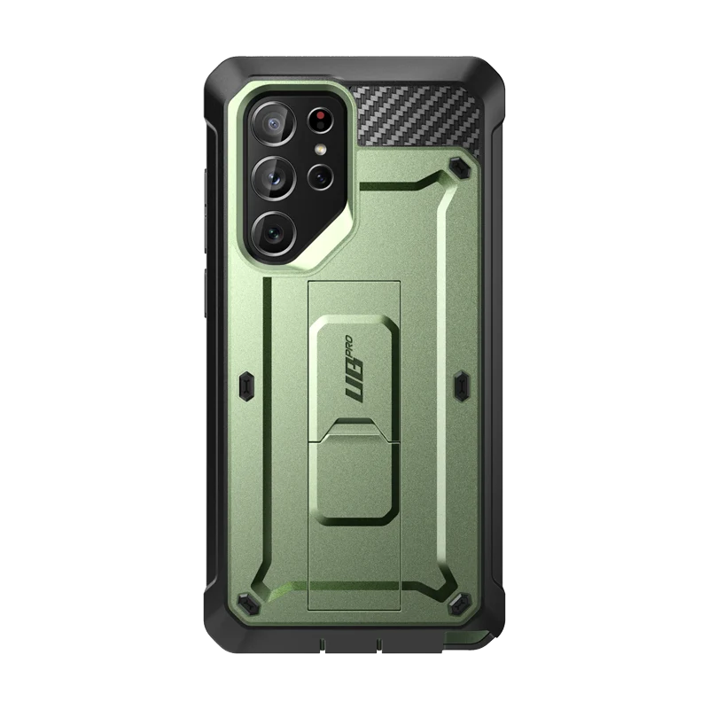 Galaxy S22 Ultra Unicorn Beetle PRO Rugged Case-Dark Green