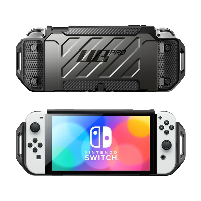 Nintendo Switch OLED Unicorn Beetle PRO Dockable Grip Case-Black