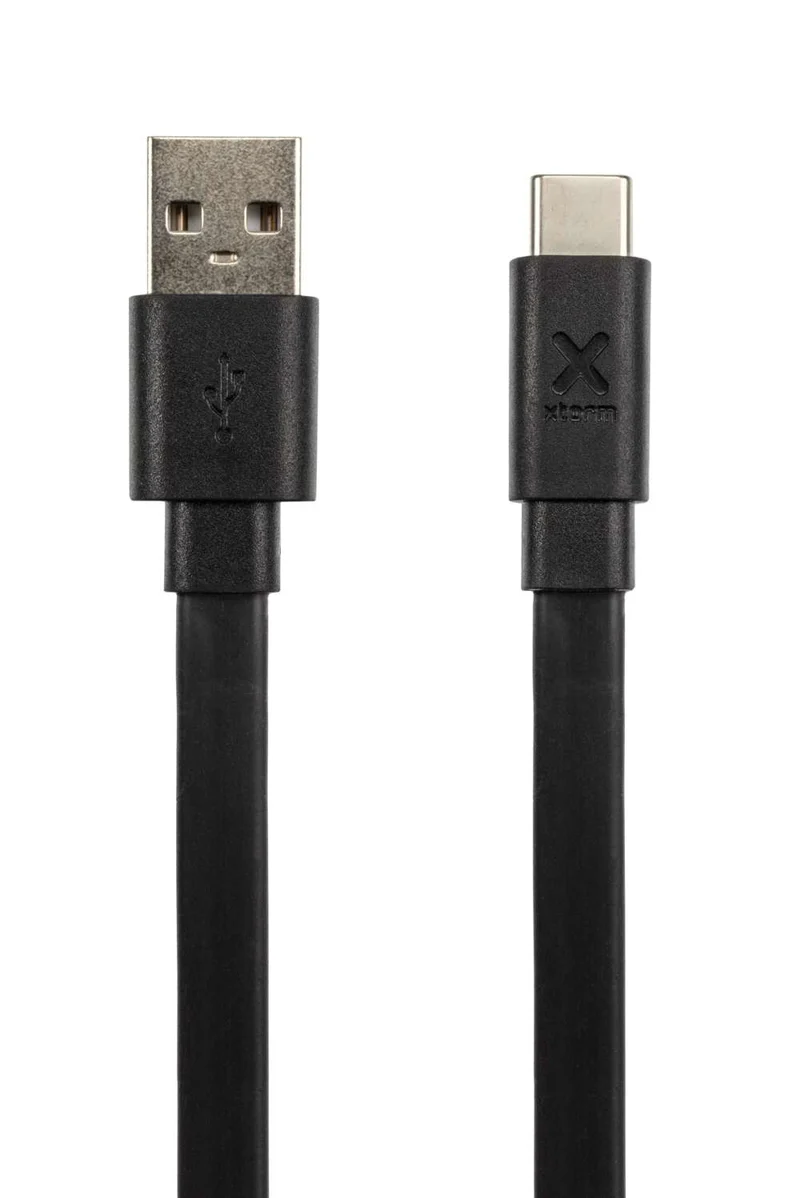 Flat USB to USB-C Cable - 3 Meter