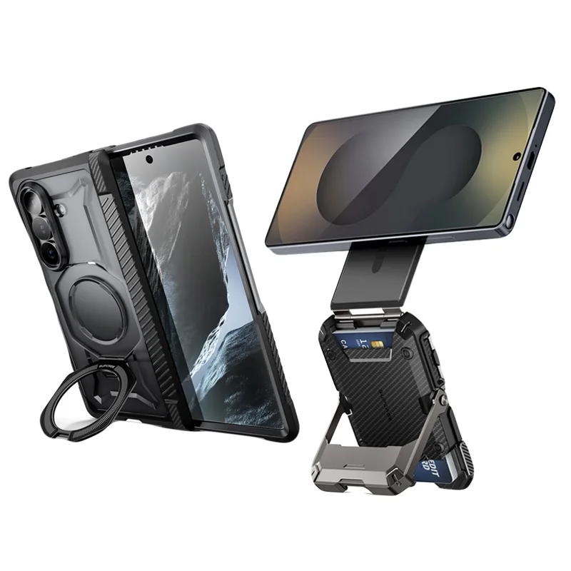 Bundle Sale - Galaxy Z Fold8 Ultra UB Grip Series & Samsung/iPhone Compatible MagFlip Wallet