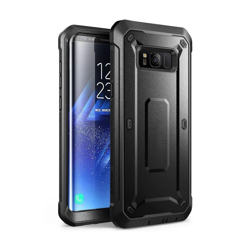 Galaxy S8 Plus Unicorn Beetle Pro Full Body Holster Case with Screen Protector(open box)-Black