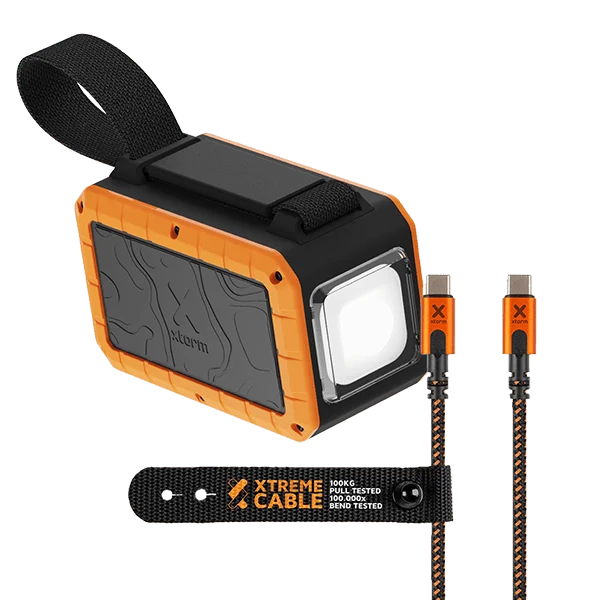 Flashlight Power Bank Bundle with 240W Cable