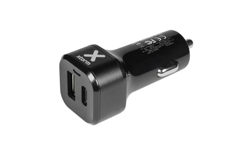 48W Car charger Pro - USB-C + USB-A