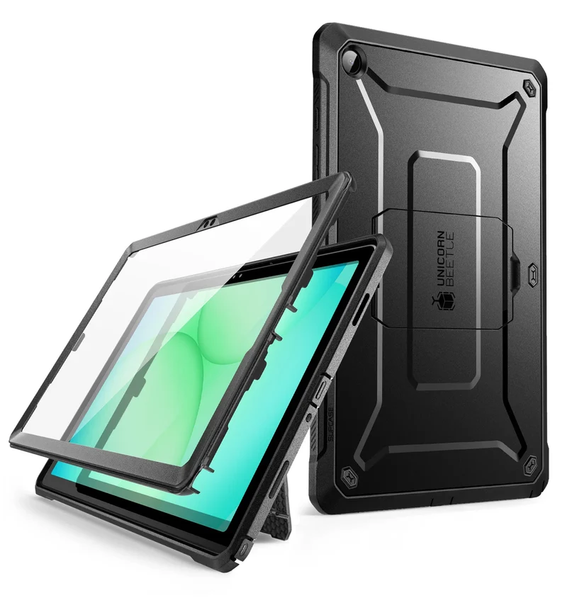 UB PRO Series Galaxy Tab A11 Plus 11 Inch (2025) Protective Case - Black