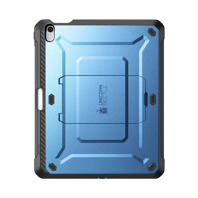 iPad 10.9" 2022 Unicorn Beetle PRO Rugged Kickstand Case-Metallic Blue