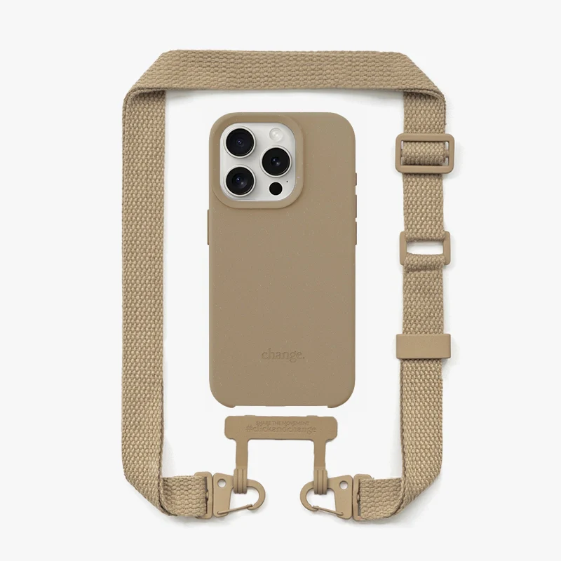 iPhone 16 Pro Max Étui pour téléphone portable avec sangle