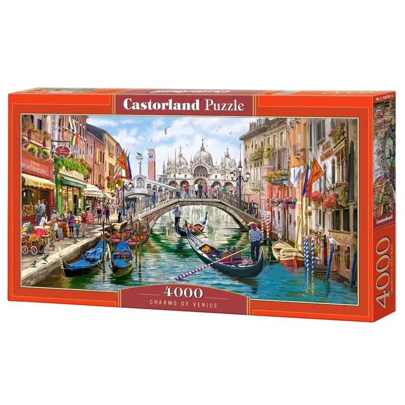 Castorland 4000-Pieces Charms of Venice Puzzle