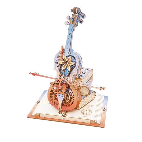 Robotime DIY Music Box Symphony of Gorgeous Dreams (Cello)
