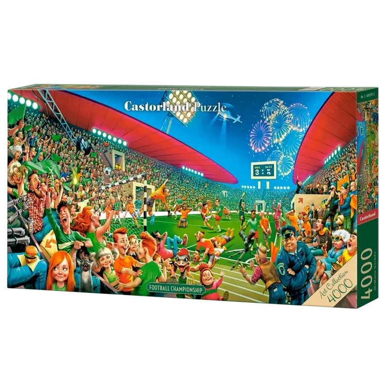 Castorland 4000-Pieces Football Championship Puzzle