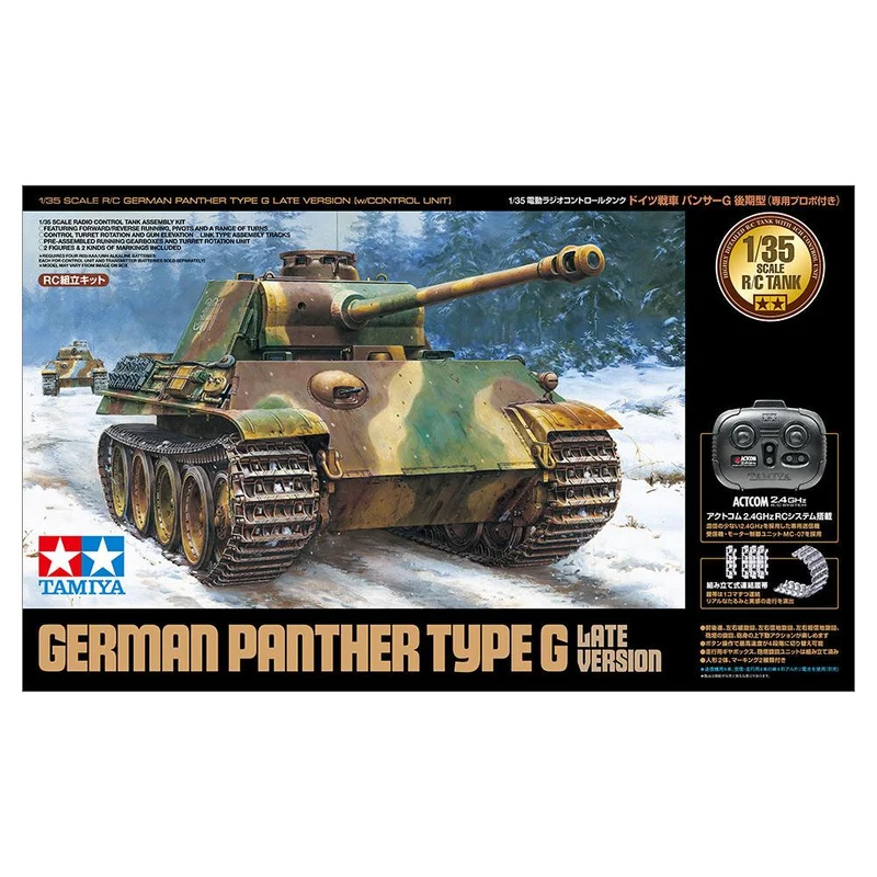 Tamiya 1/35 Panther G Tank RC - Late Version