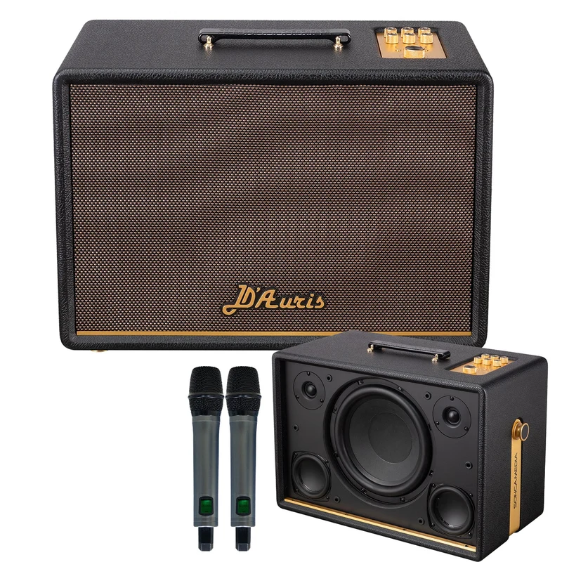 Soncamedia D’Auris 300 Karaoke System | 200W RMS | Wireless Microphones
