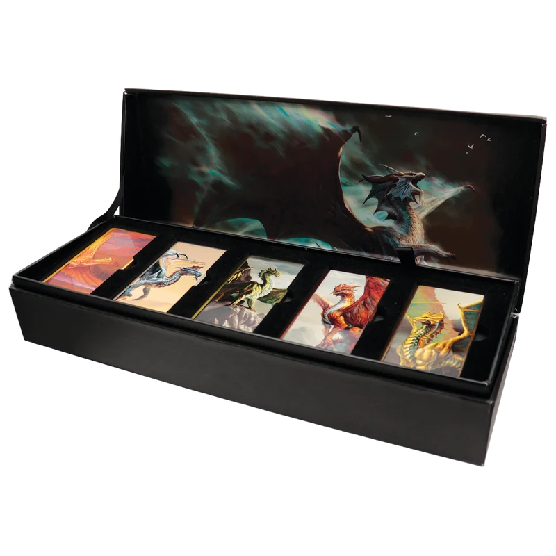 Fanattik Limited Edition Dungeons & Dragons - Metallic Dragons 5 Piece Ingot Set