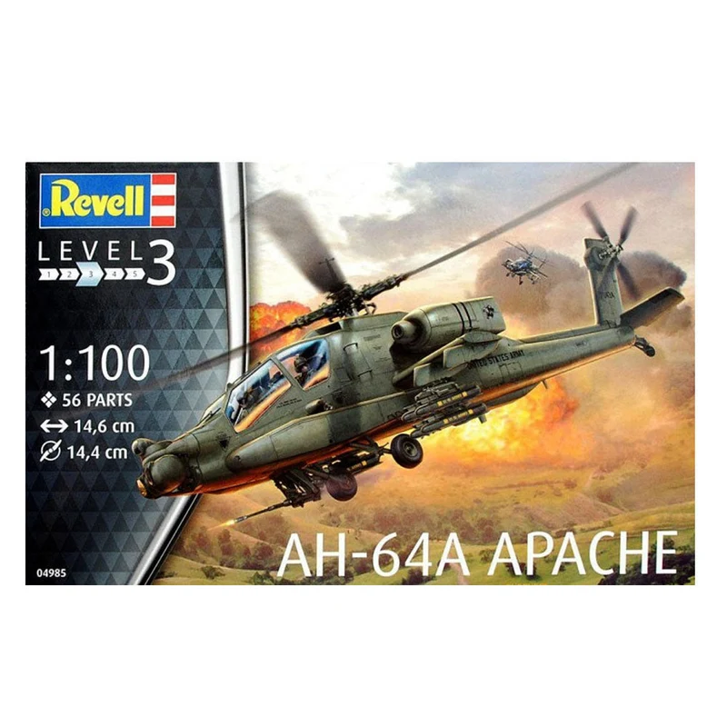 Revell 1/100 AH64A Apache