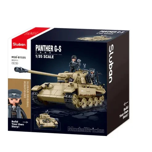 Sluban 1/35 873pc Panther G Tank