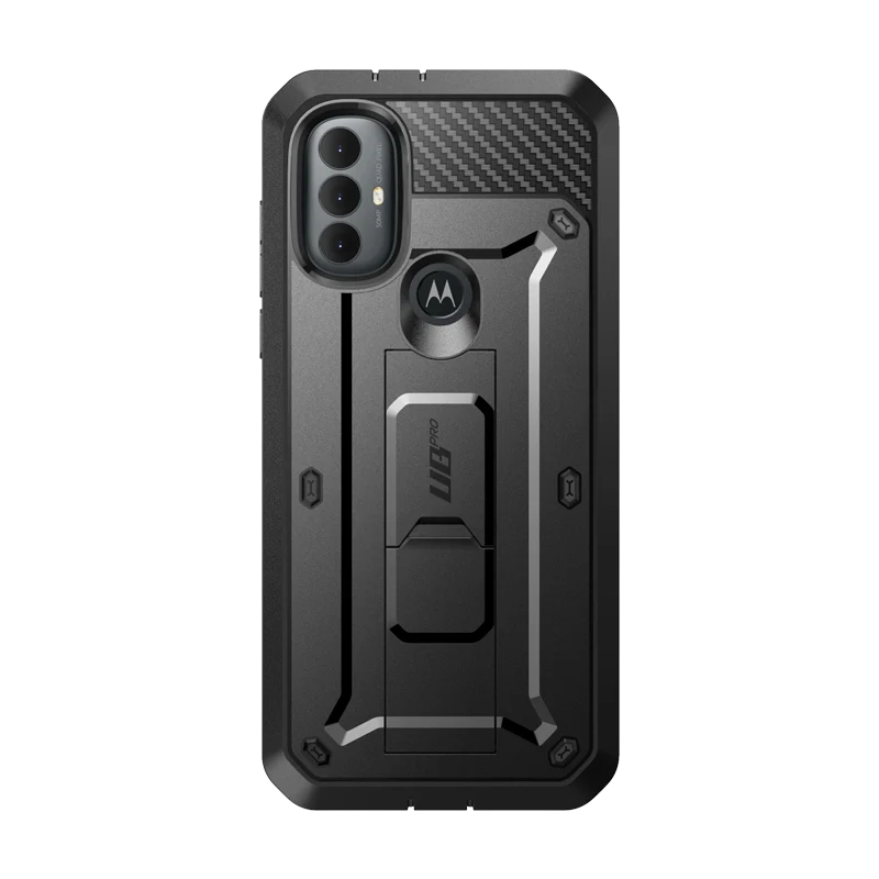 Moto G Power Unicorn Beetle PRO Kickstand Case with Holster-Black