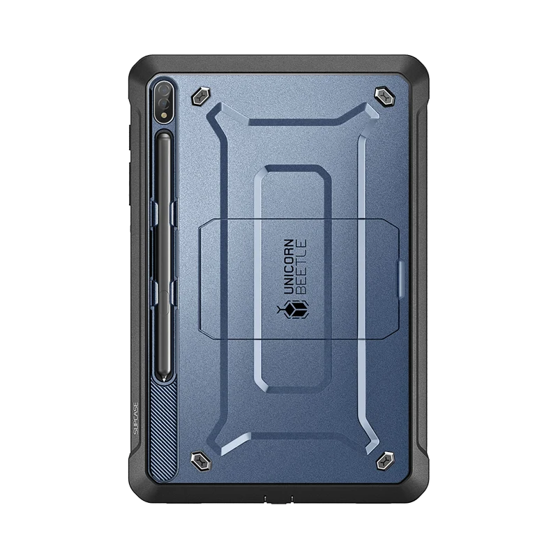Galaxy Tab S8 Ultra (2022) Unicorn Beetle Pro Rugged Case-Metallic Blue