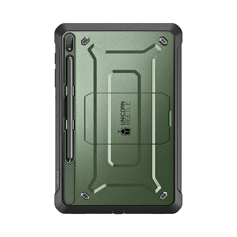 Galaxy Tab S8 Ultra (2022) Unicorn Beetle Pro Rugged Case-Dark Green
