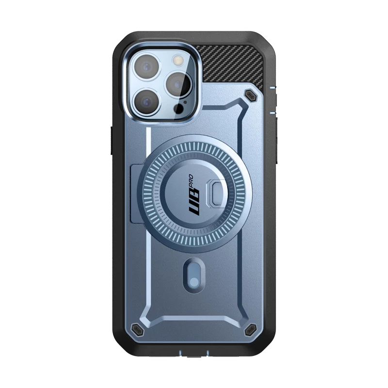 iPhone 13 Pro Max 6.7 inch Unicorn Beetle PRO MAG Rugged MagSafe Case-Blue