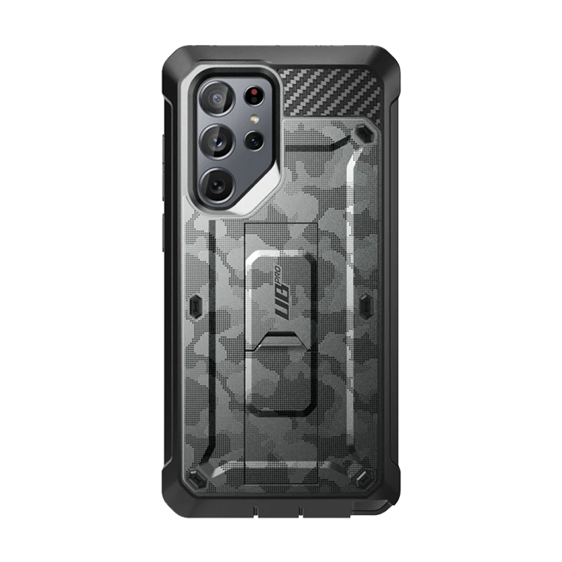 Galaxy S22 Ultra Unicorn Beetle PRO Rugged Case-Gray Camo