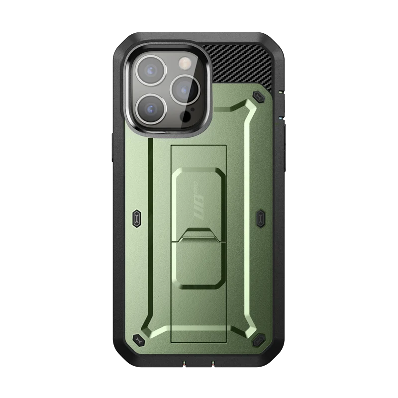 iPhone 13 Pro Max 6.7 inch Unicorn Beetle Pro Rugged Case-Dark Green