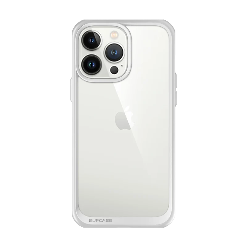 iPhone 13 Pro Max 6.7 inch Unicorn Beetle Style Slim Clear Case-Gray