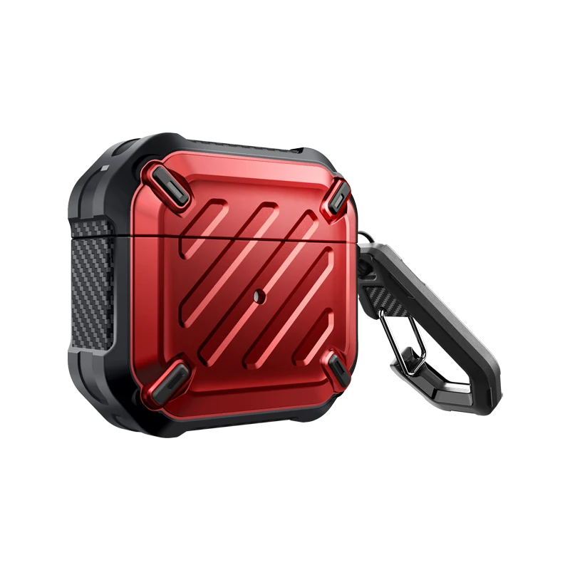 Apple AirPods 3 Unicorn Beetle PRO Rugged Case-Metallic Red