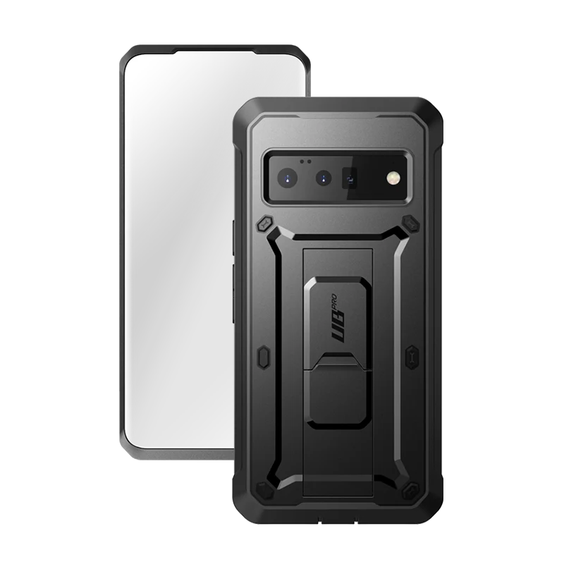 Google Pixel 6 Pro Unicorn Beetle PRO Rugged Holster Case-Black