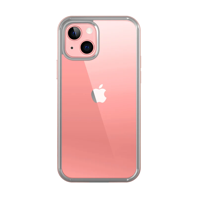 iPhone 13 6.1 inch Unicorn Beetle Edge Clear Bumper Case-Peach