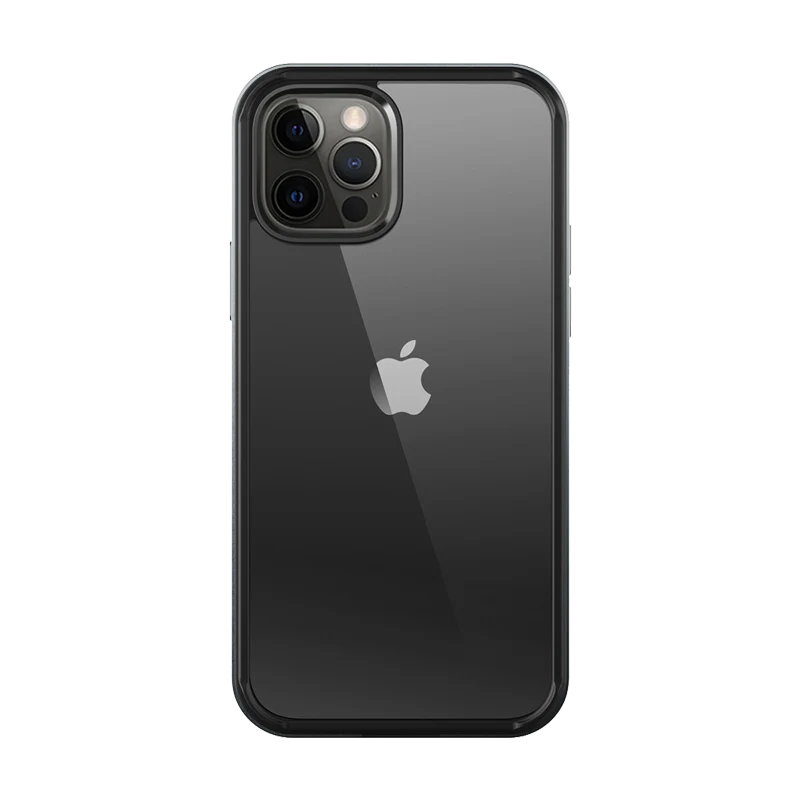 iPhone 13 Pro Max 6.7 inch Unicorn Beetle Edge Clear Bumper Case-Black