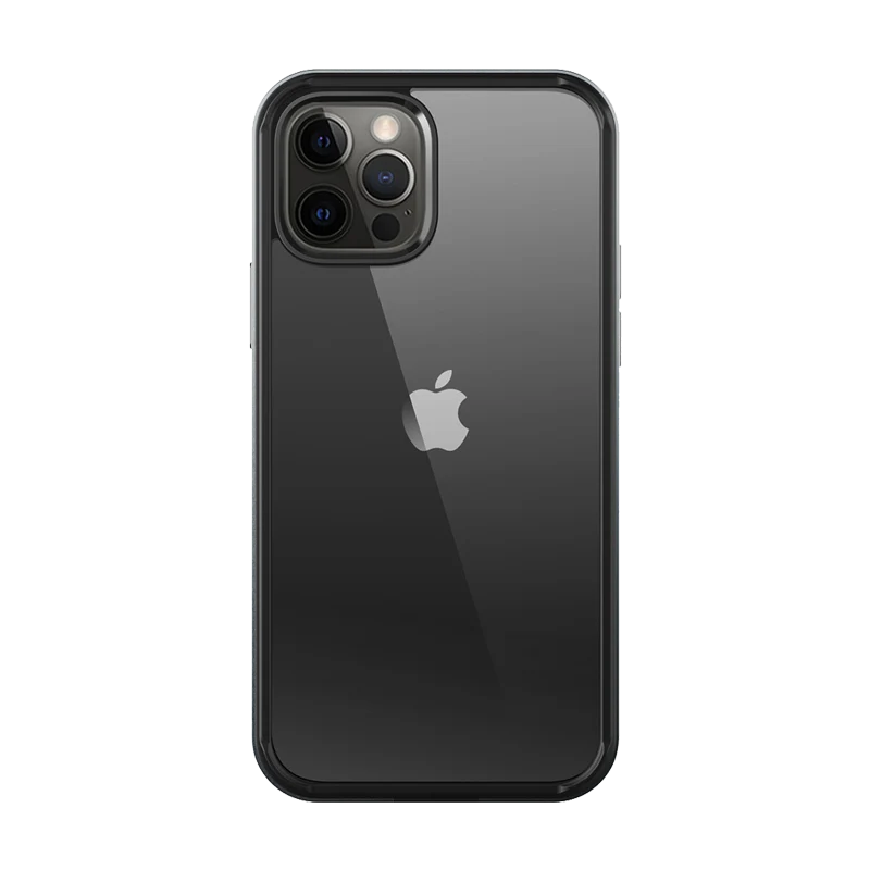iPhone 13 Pro 6.1 inch Unicorn Beetle Edge Clear Bumper Case-Black