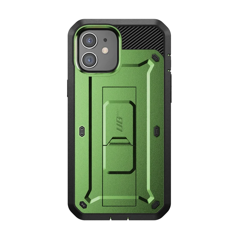 iPhone 12 mini 5.4 inch Unicorn Beetle Pro Rugged Case-Dark Green