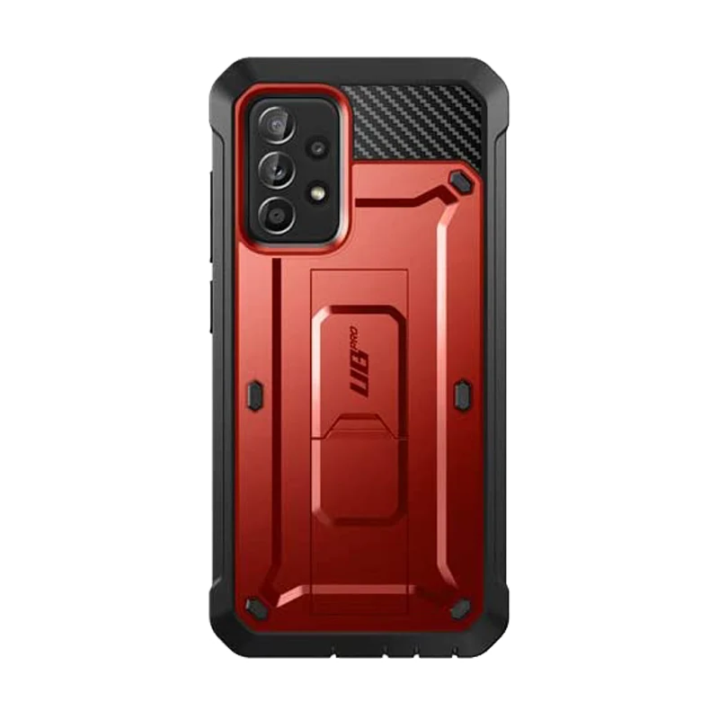 Galaxy A72 Unicorn Beetle Pro Rugged Holster Case-Metallic Red