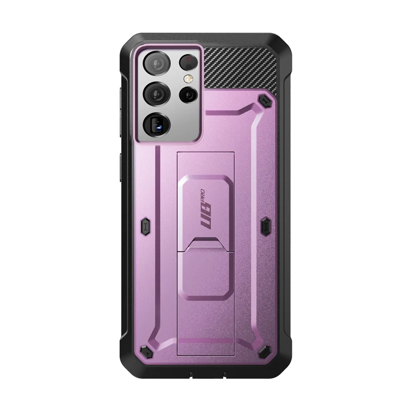 Galaxy S21 Ultra Unicorn Beetle Pro Rugged Case-Metallic Purple