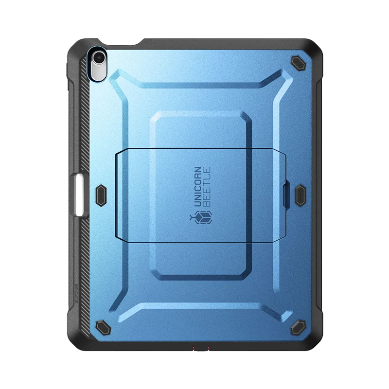 iPad Air 4 / 5 Unicorn Beetle PRO Rugged Kickstand Case-Metallic Blue
